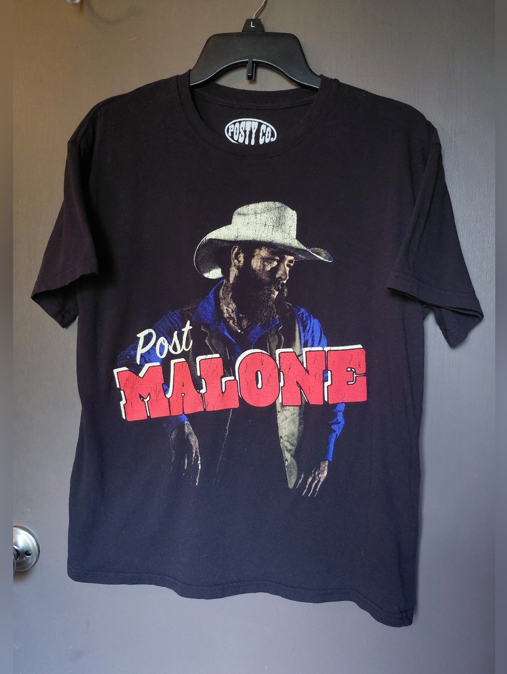 Post Malone Western Cowboy Graphic T-Shirt
